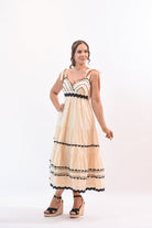 My Biggest Fan Dress Beige - Bonitafashionrd