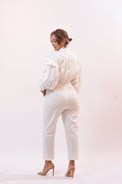 Fashion Jumpsuit White - Bonitafashionrd