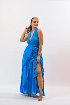 So Beautiful Maxi Dress Blue - Bonitafashionrd