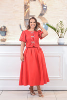 Time To Get Look Skirt - Bonitafashionrd