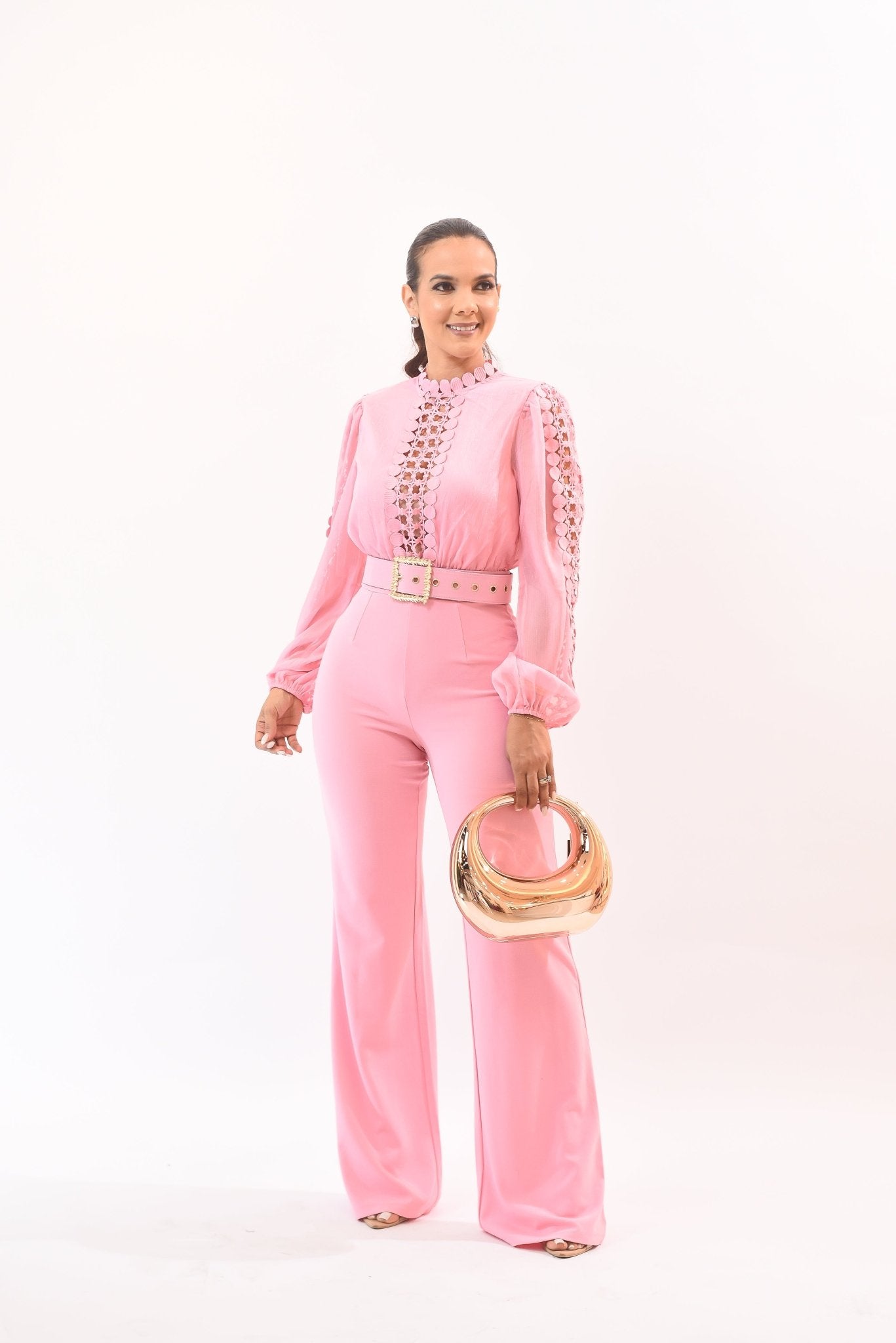 The Sensational Jumpsuit Pink - Bonitafashionrd