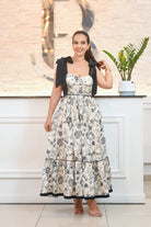 I loved my floral dress - Bonitafashionrd Dress