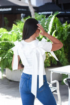 Ribbon And The Moon Blouse - Bonitafashionrd