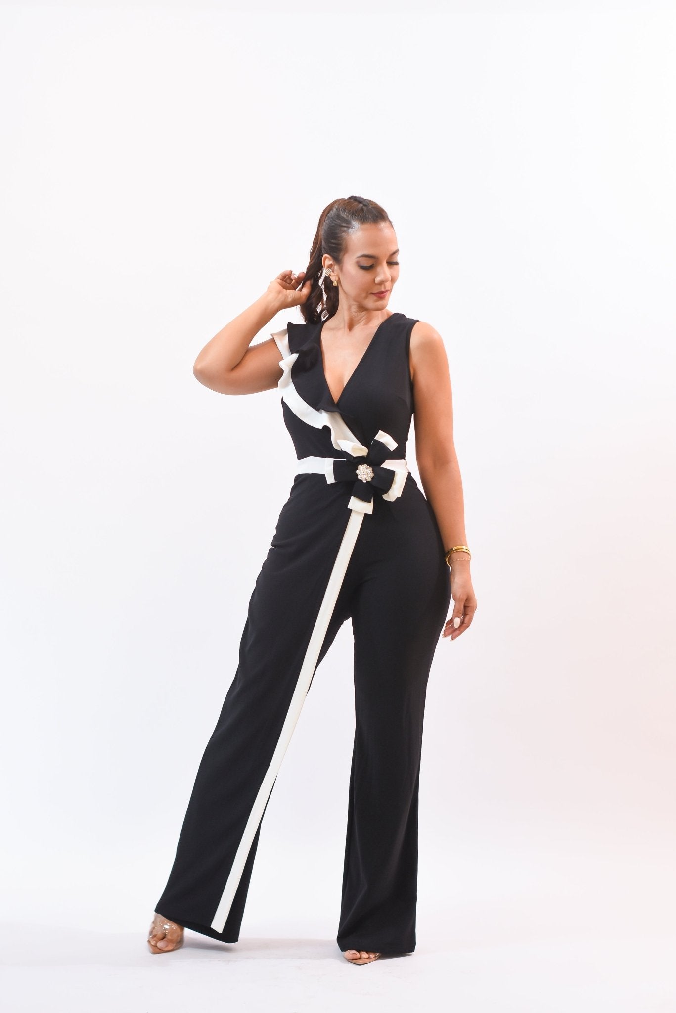 My Elegant And Different Jumpsuit Black - Bonitafashionrd