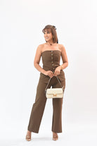 Keep Pretty Brown Pant - Bonitafashionrd