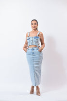 The Fashion And Beauty Denim Dress - Bonitafashionrd