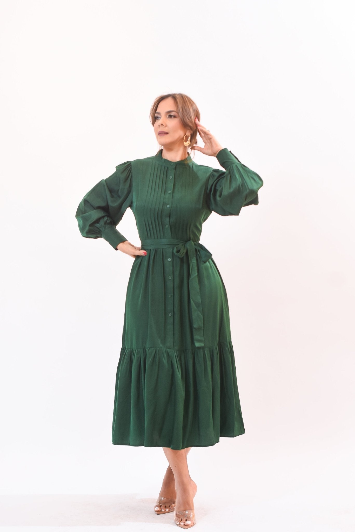 My Very Cute Dress Green - Bonitafashionrd