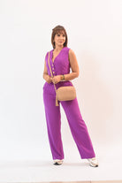 Get Impressed Pant Purple - Bonitafashionrd