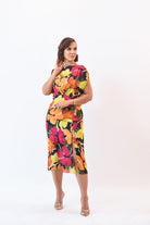 She Beautiful Flowers Dress - Bonitafashionrd