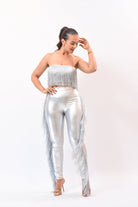 Get Ready Pant Set Silver - Bonitafashionrd