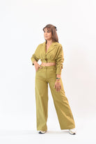 My Favorite Day Pant Set Green - Bonitafashionrd