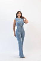 The Fashion Denim Jumpsuit - Bonitafashionrd