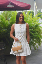 The Fashion White Dress - Bonitafashionrd