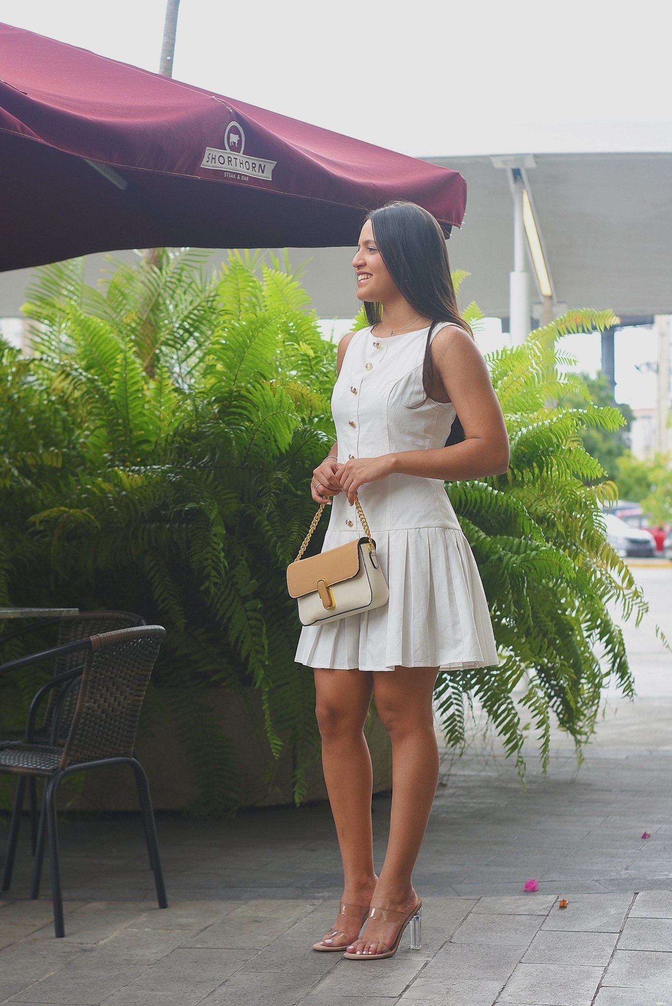 The Fashion White Dress - Bonitafashionrd