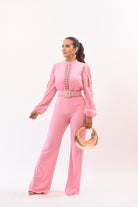 The Sensational Jumpsuit Pink - Bonitafashionrd