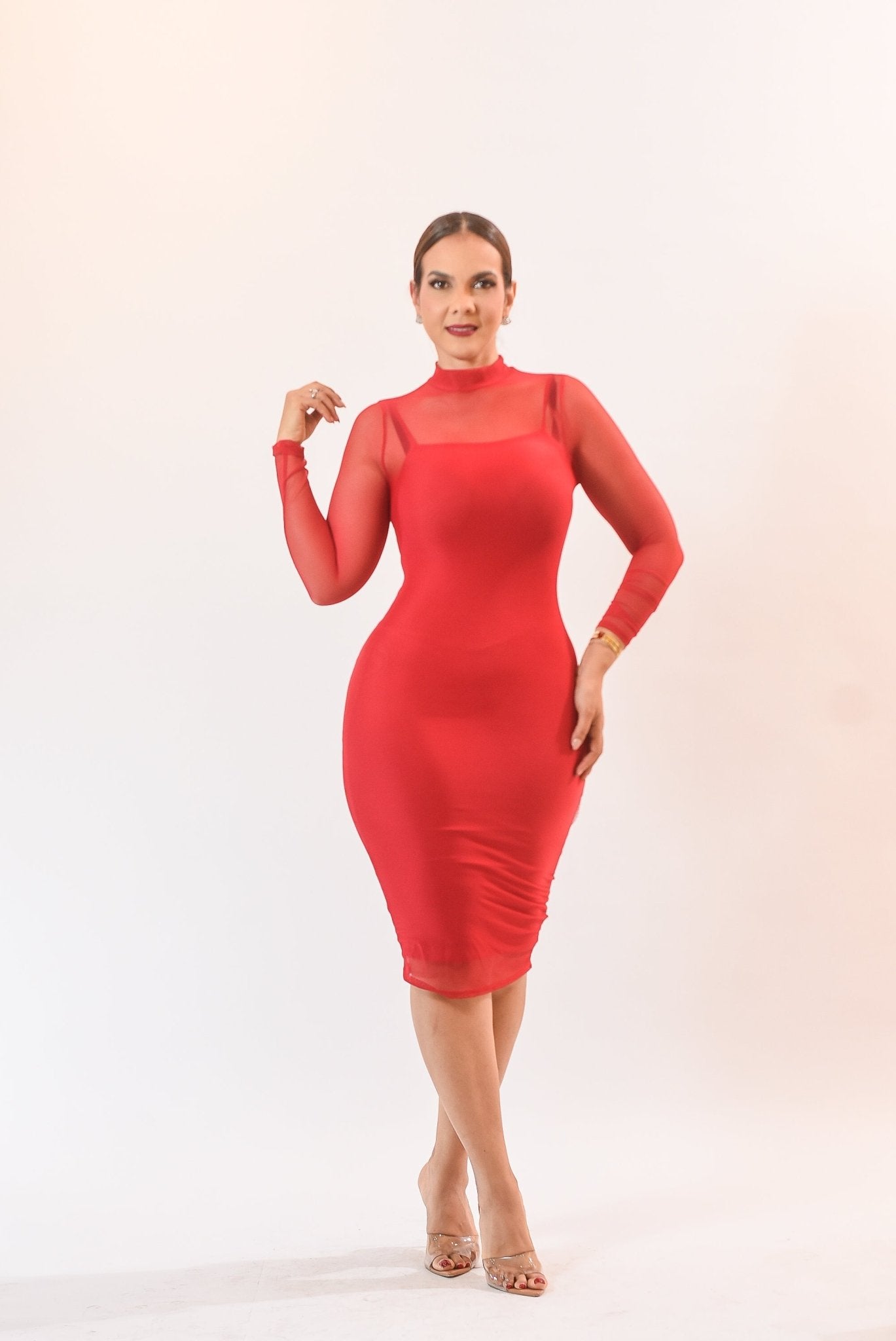 Beauty And Fashion Dress Red - Bonitafashionrd