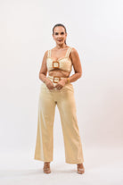 So Special Pant Set Beige - Bonitafashionrd