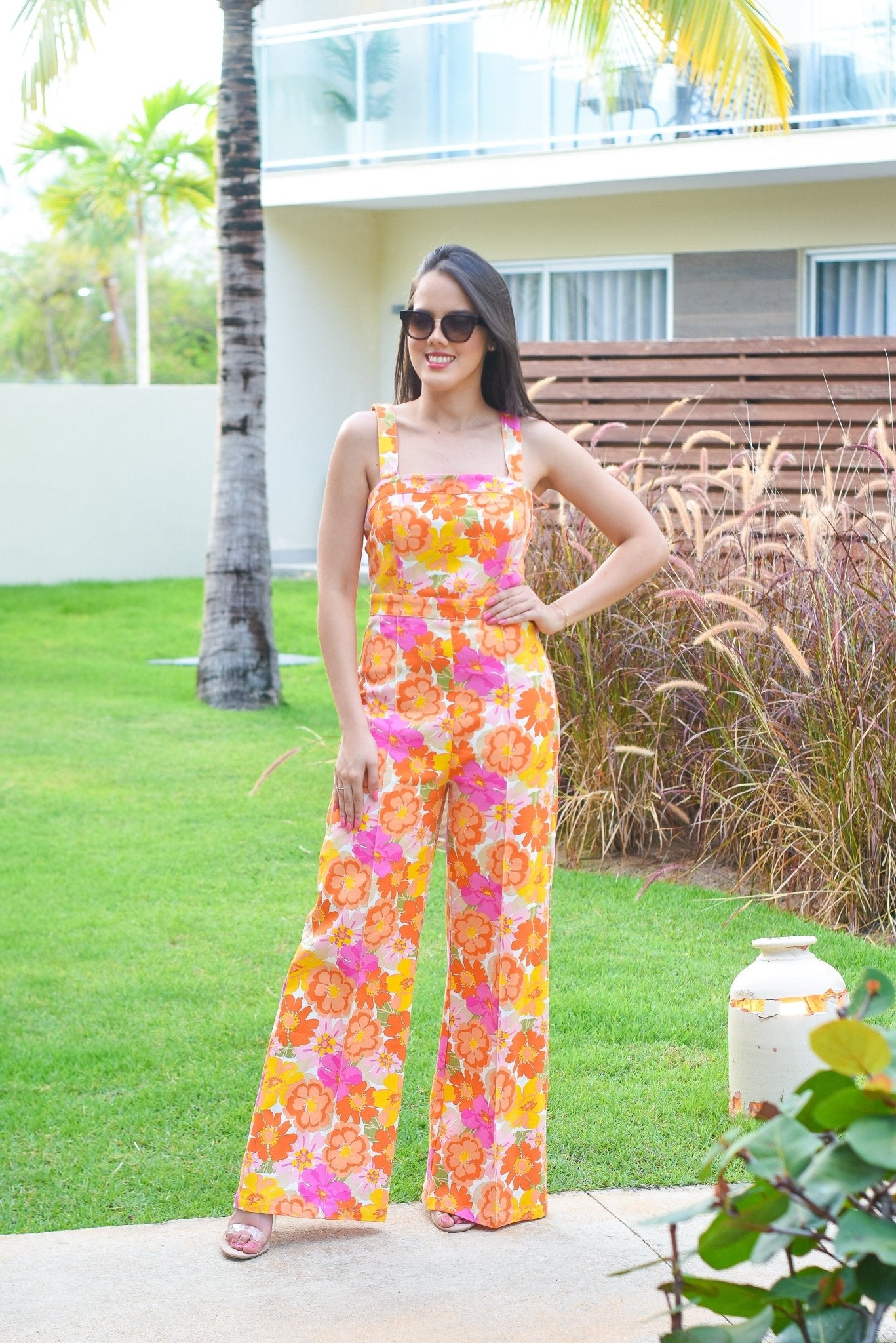 Much Flowers Jumpsuit - Bonitafashionrd