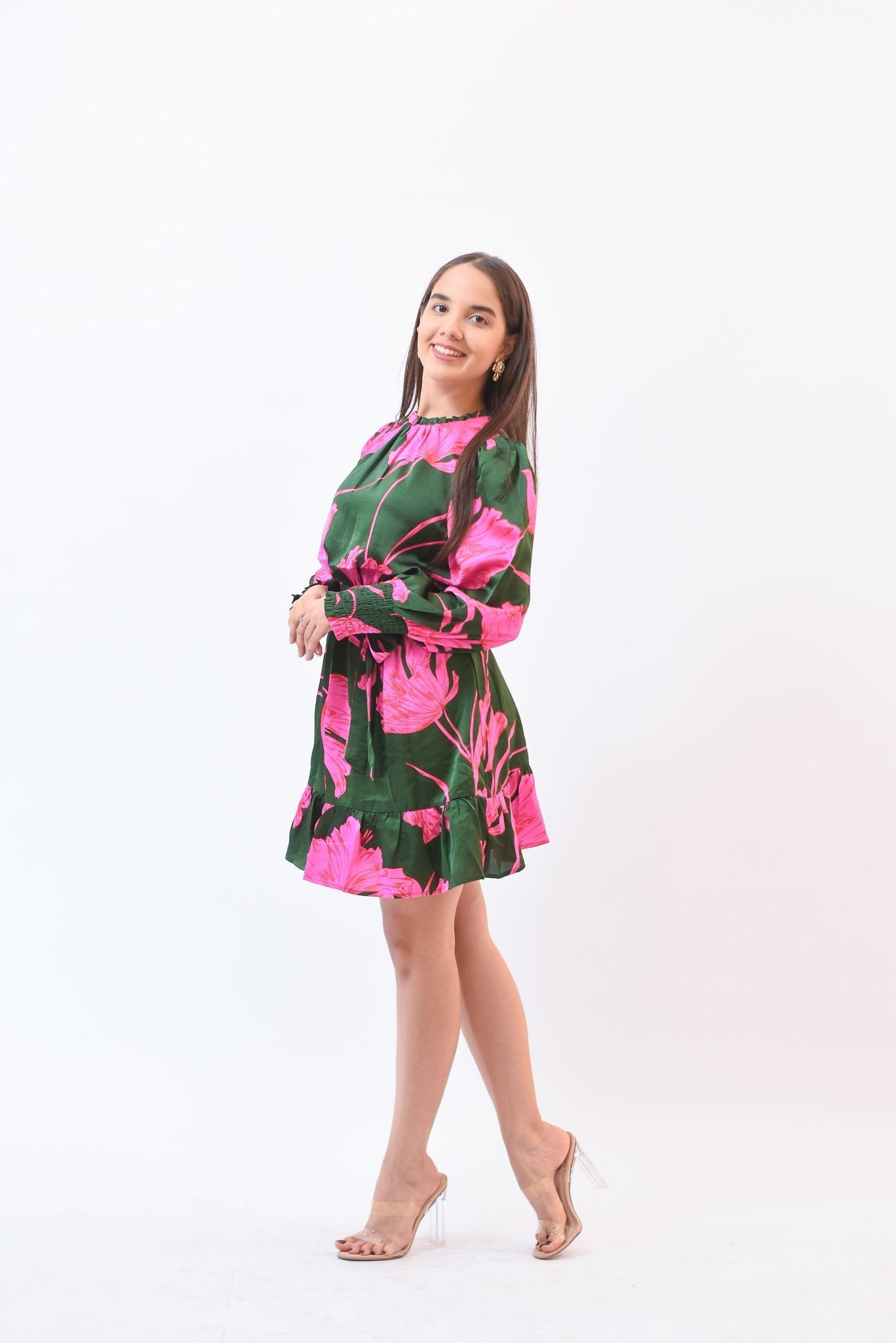 Get Ready Floral Dress - Bonitafashionrd