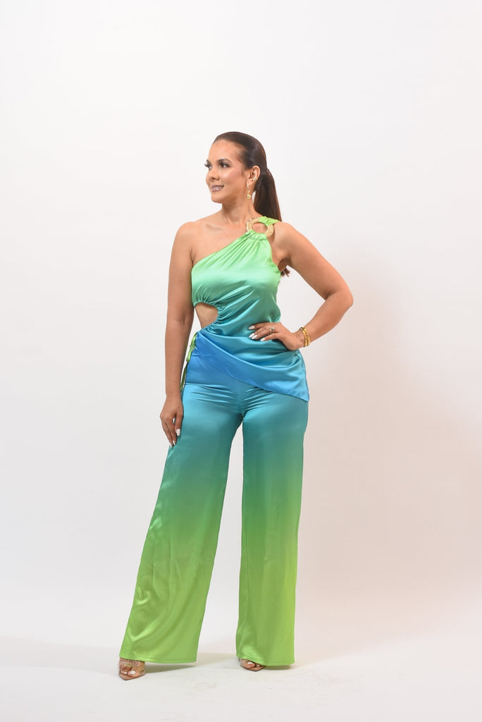 Just Unique Jumpsuit Green - Bonitafashionrd