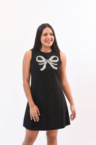 My Elegant Ribbon Dress Black - Bonitafashionrd