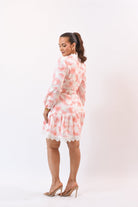 Cutest And Sweet Dress Coral - Bonitafashionrd