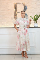My dress floral pink is beautiful - Bonitafashionrd Dress