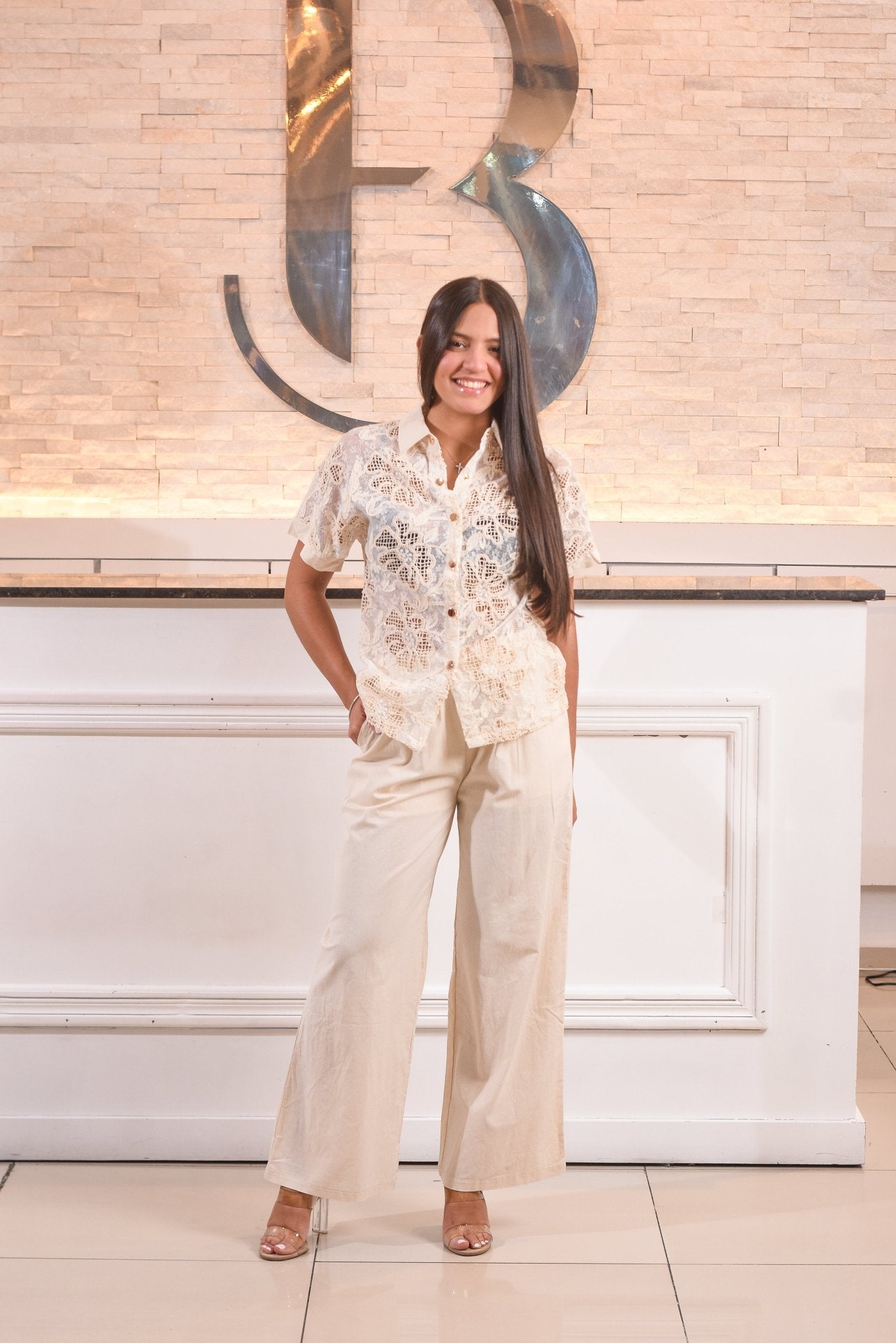 The Amazing Lace Pants Set - Bonitafashionrd