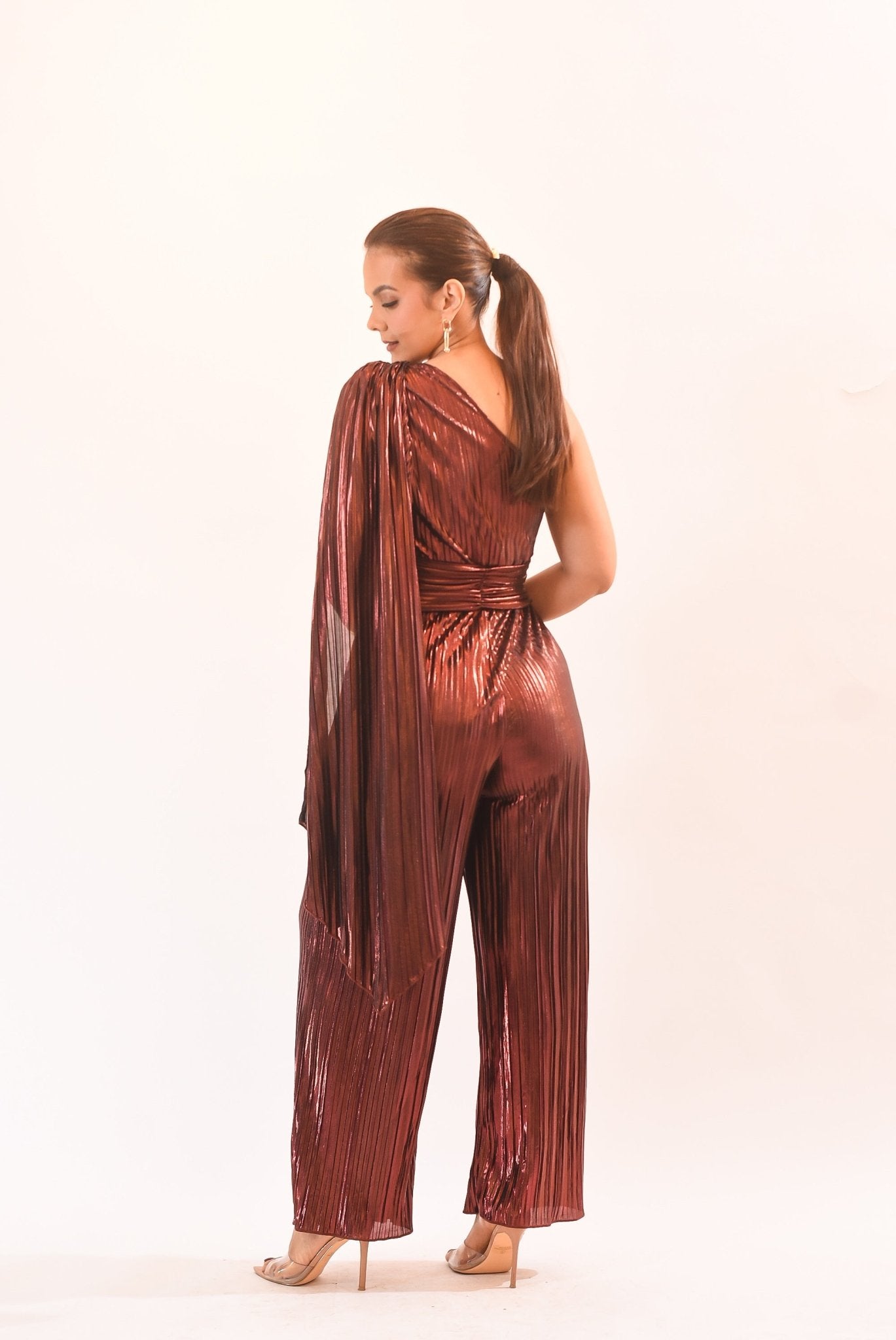 Awesome Metalic Jumpsuit - Bonitafashionrd