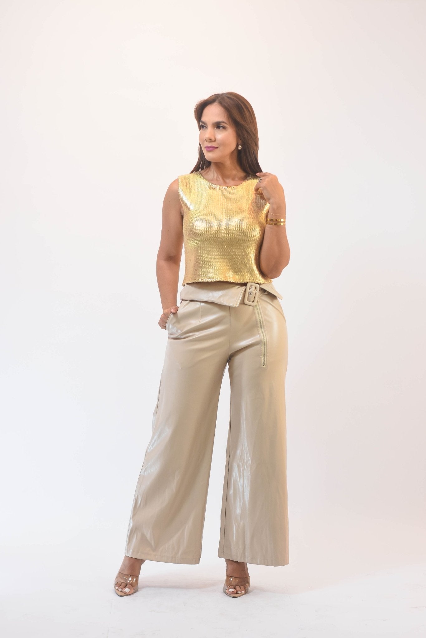 Undiscovered Leather Pant - Bonitafashionrd