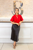 Classic Beauty Silk Skirt