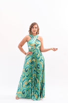 Perfect Day Maxi Dress Green - Bonitafashionrd