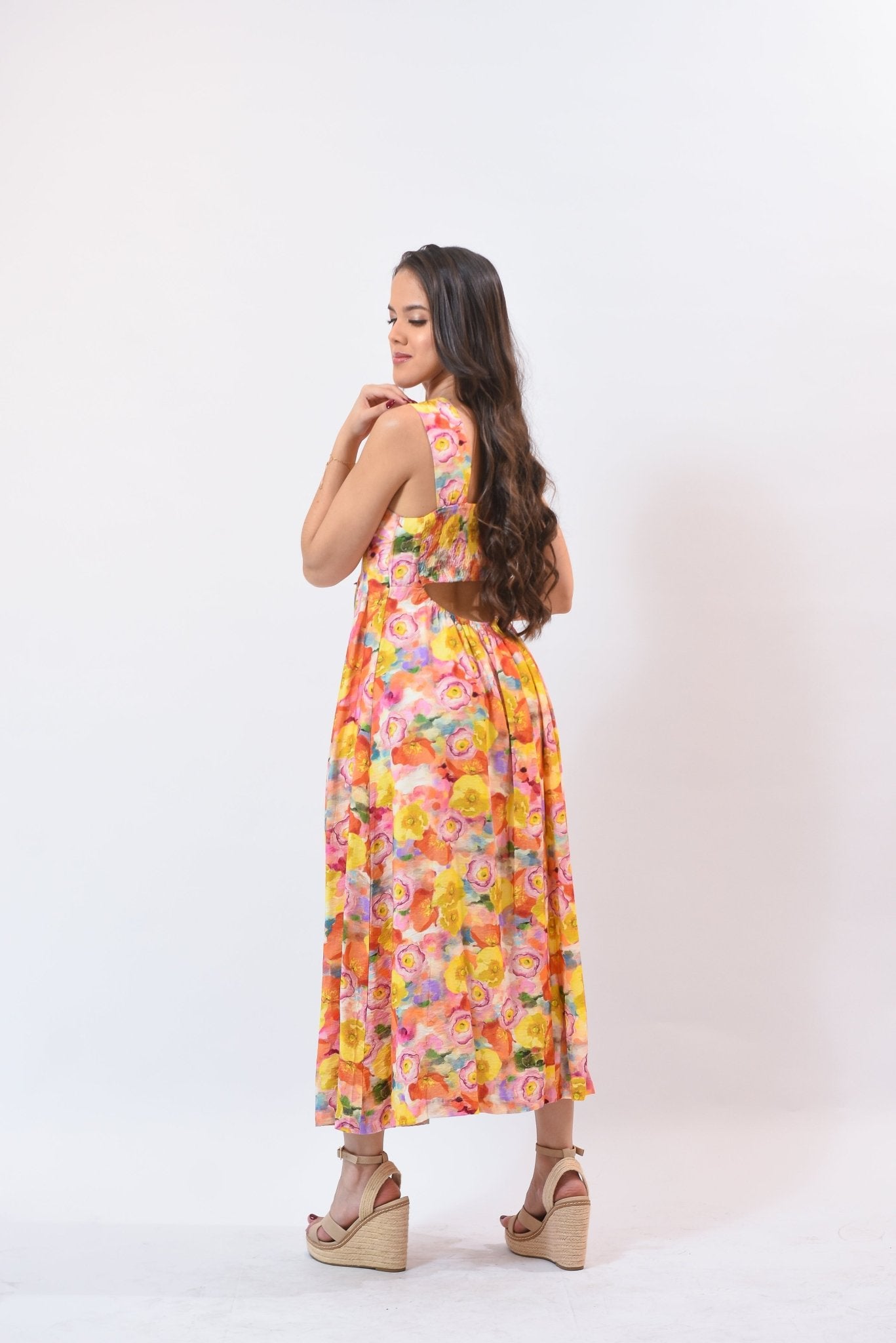 Just Us Flower Dress - Bonitafashionrd