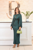 The Perfect Time Silk Dress - Bonitafashionrd