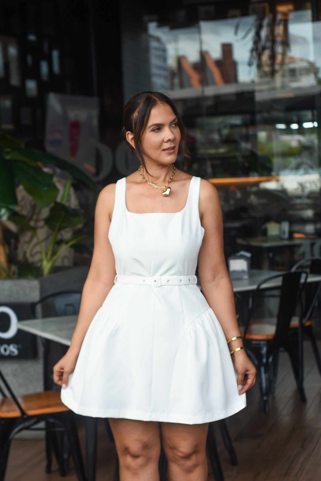 Short strap Dress - Bonitafashionrd Dress