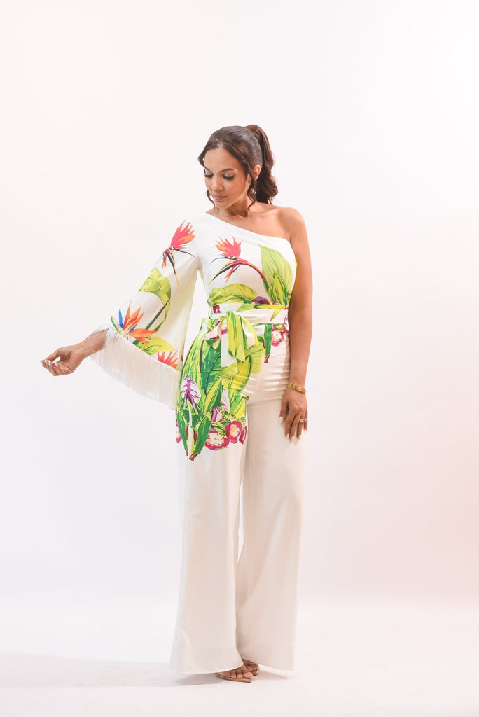 My Biggest Fan Tropical Jumpsuit - Bonitafashionrd