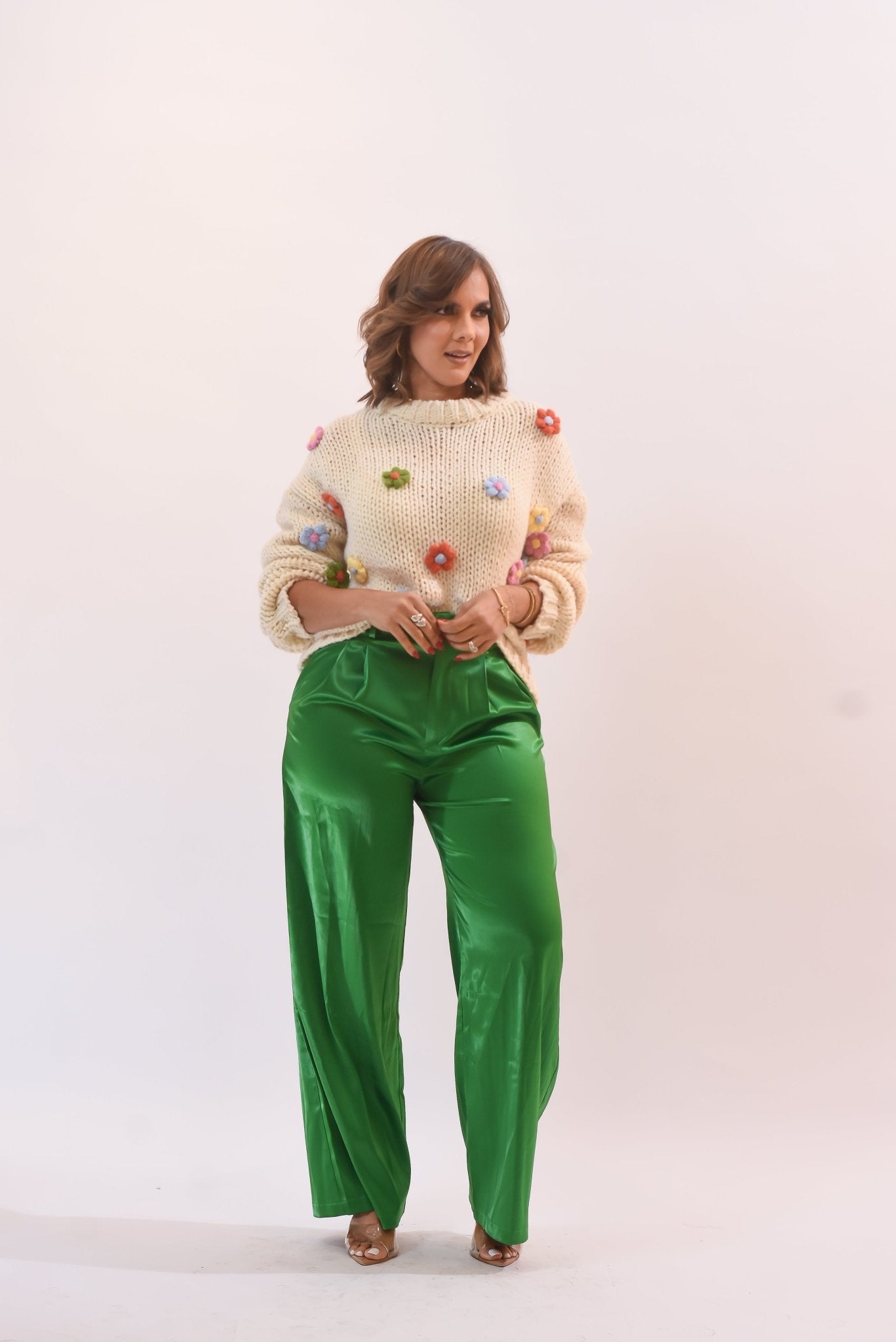 Pretty Style Pant Green - Bonitafashionrd