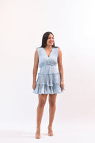 Stunning Day Dress Blue - Bonitafashionrd