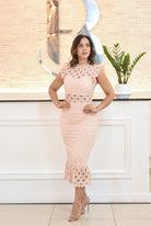 My elegant pale pink dress - Bonitafashionrd Dress