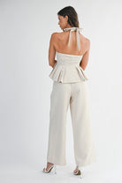 The Golden Holiday Pants Set - Bonitafashionrd