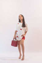 Heart Love T-Shirt White - Bonitafashionrd