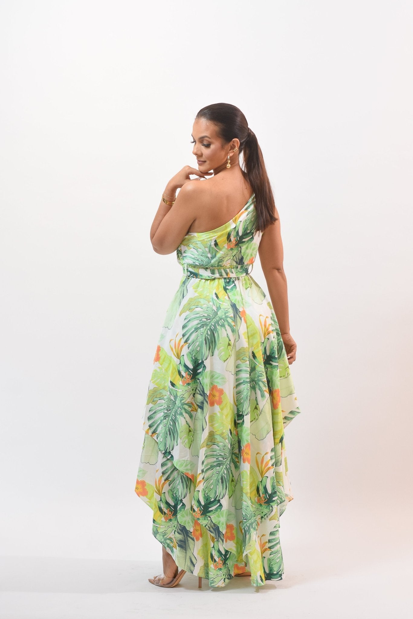 Just The Best Palm Dress - Bonitafashionrd