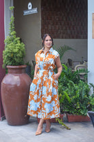 sleeveless floral dress - Bonitafashionrd Dress