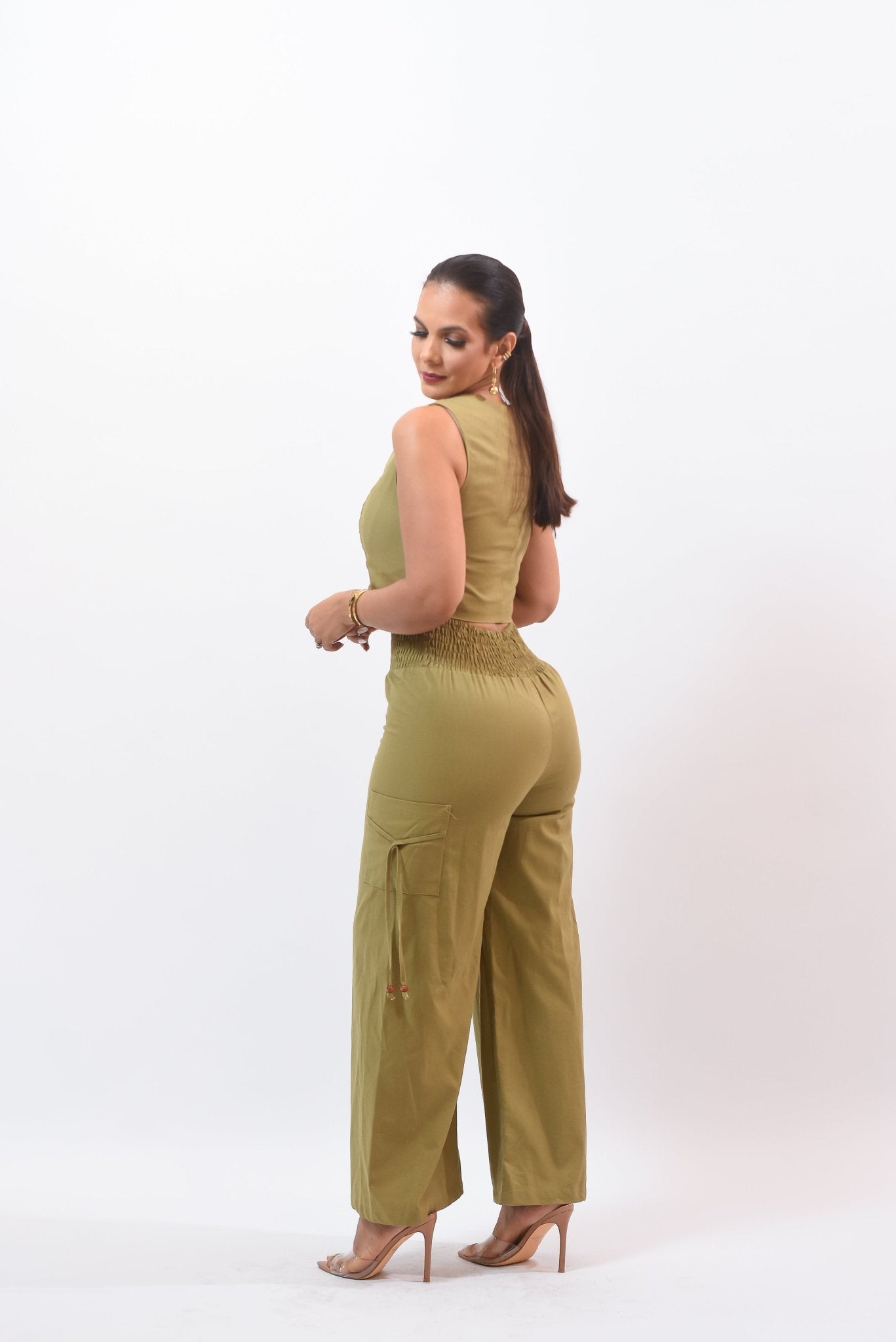 Summer Vibe Pant Set Green - Bonitafashionrd