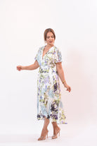 Delicate Flowers Coctail Dress - Bonitafashionrd