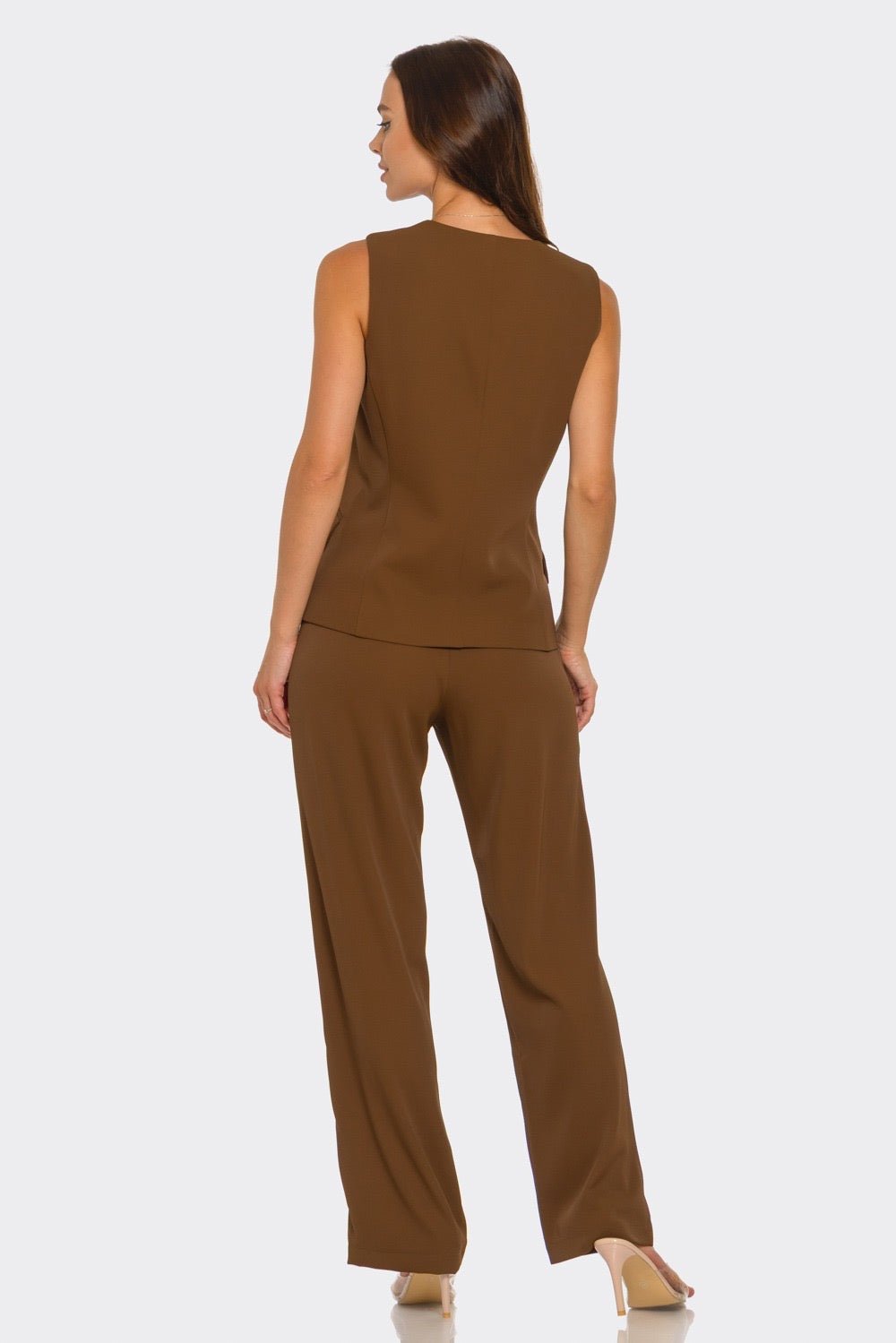 The Perfect Day Pant Set Vest - Bonitafashionrd