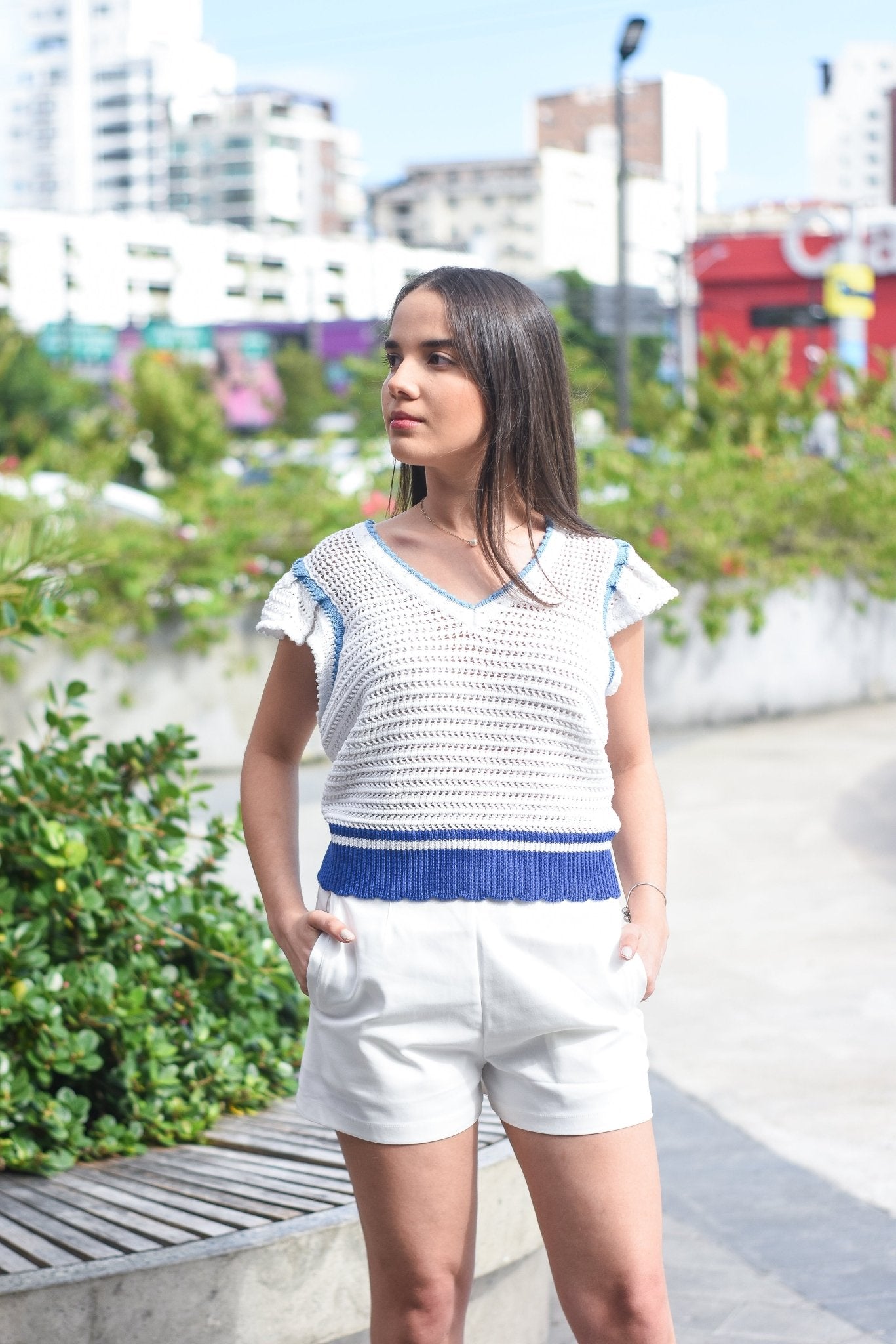 The Most Confident Short White - Bonitafashionrd