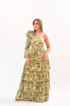 Enjoy Your Day Maxi Dress Green - Bonitafashionrd