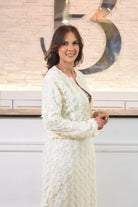 The Golden Holiday Blouse Jacket - Bonitafashionrd