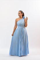 Elegance Day Maxi Dress Blue - Bonitafashionrd